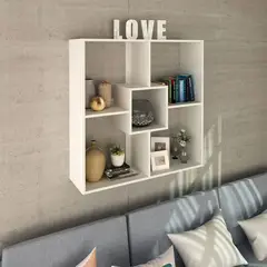 MUEBLES 2020 - Estante Gracia Blanco
