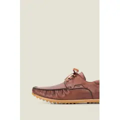 VELEZ - Vélez Zapatos Cordón De Cuero Nautico Miel