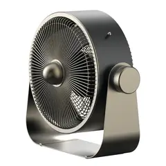 GENERICO - VENTILADOR CASTOR NEGRO STYLIES ULTRA SILENCIOSO