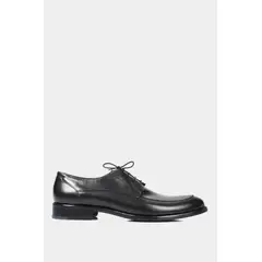 VELEZ - Vélez Zapatos Cordón Formal Ontario Cuero Hombre Envejecido Negro