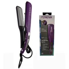 AMERICAN GENERICS - Plancha para Cabello PRONOVA Wet 2 Straight PRO-8001 con Placas Anchas