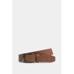 VELEZ - Vélez Cinturón Unifaz Manisa De Cuero Para Hombre Básico Miel