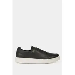 VELEZ - Vélez Mocasines Plataforma De Cuero Grabado Negro