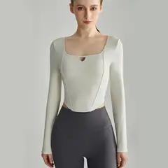 VANN - Top Deportivo Manga Larga Para Mujer