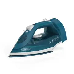 BLACK+DECKER - Plancha a Vapor Con Cable Retráctil Icr004b-la