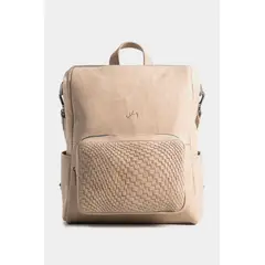 VELEZ - Vélez Morral Saba De Cuero Para Mujer Bolsillo Frontal Grabado