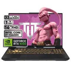 ASUS - PORTÁTIL GAMER INTEL CORE I7-13620H 32GB RAM 1TB SSD RTX 4050 6GB 16" FHD MECHA GRAY