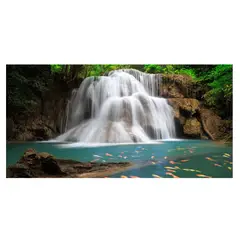 GENERICO - Cuadro Decorativo Marco MDF Imagen Digital vinilo adhesivo 120x60cm