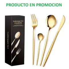DECONCEPT - SET DE CUBIERTOS 24 UNDS ELEGANTES PARA EVENTOS O RESTAURANTES
