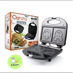 GENERICO - Sándwiches Tostadora Eléctrica Diseño Caritas
