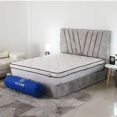 AZAME - Colchón Enrollado Luxury Sencillo Ortopédico Resortes Pocket Antiflama 100x190