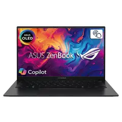ASUS - PORTÁTIL ZENBOOK TÁCTIL AMD RYZEN 7-8840HS 16GB RAM 1TB SSD 14 OLED JADE BLACK