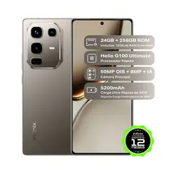 INFINIX - Celular Note 50 Pro 256Gb/12+12Ram Dorado + Obsequio