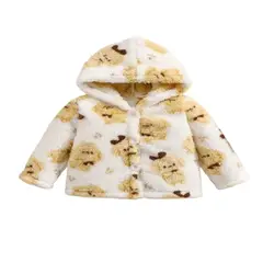 100 - Chaqueta Beige Estilo Perritos