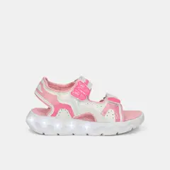 BUBBLE GUMMERS - Sandalias Bebé Para Niña Bubblegummers Blanco Sherlyn