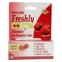 NATURAL FRESHLY - FRESHLY LIPS BARRA LABIAL FRESA X 5 GR.