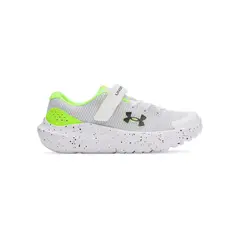 UNDER ARMOUR - Tenis Niño UA BPS SURGE 4 AC Blanco