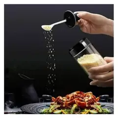 GRUPO B - Dispensador D Aceite Y Vinagre Con Recipientes De Especias con Cuchara