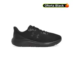 UNDER ARMOUR - Tenis Hombre UA CHARGED PURSUIT 4 Negro