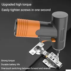 MILOPTS - Destornillador Eléctrico Recargable Kit De Puntas Multiusos