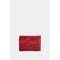 VELEZ - Vélez Billetera Colory De Cuero Para Mujer Grabado Placa Palmeras