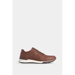VELEZ - Vélez Tenis Vuelos De Cuero Para Hombre Combinación De Texturas Miel