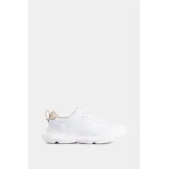 VELEZ - Vélez Tenis Mori 3 De Cuero Para Mujer Silueta Deportiva Blanco