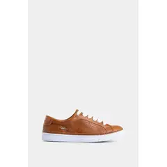 VELEZ - Vélez Tenis Planos De Cuero Contraste Miel