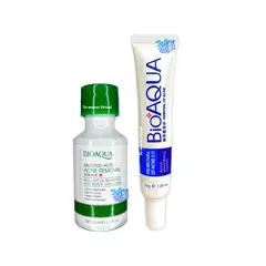 BIOAQUA - Serum salicílico de + crema anti acne