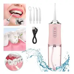 GENERICO - Oral Irrigador Bucal Elétrico Rosa