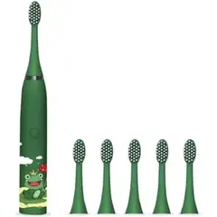 GENERICO - Cepillo dental electrico para niños verde