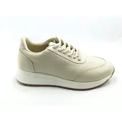 ADRIANA APARICIO - TENIS CASUAL CUERO BEIGE 8625