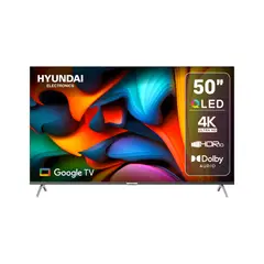HYUNDAI - Televisor 50 4K QLED Smart tv Google HYLED5025QG