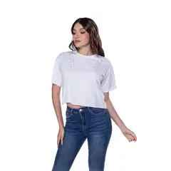 DREAMER - CAMISETA CROPPED OVERSIZE PARA MUJER