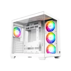 GENERICO - CHASIS XYZ TESSERACT X BLANCA 7FAN ARGB 120MM