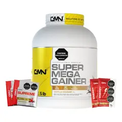GMN - Proteína Hipercalórica 5 Lb Super Mega Gainer + Obsequios