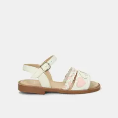 BUBBLE GUMMERS - Sandalias Bebé Para Niña Bubblegummers Blanco Sherlyn