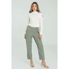 RAGGED - Pantalon darel Verde salvia