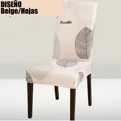 GENERICO - Funda protector para sillas comedor x6 Renueva y Protege