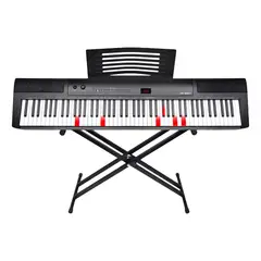 MK - Piano Teclado Organeta MK-8863 61 Teclas con Pedal Incluido