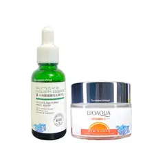 BIOAQUA - Serum Acido Salicilico + crema Facial Vitamina C
