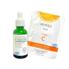 BIOAQUA - Serum Acido Salicilico + Velo Facial Vitamina C