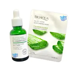 BIOAQUA - Serum Acido Salicilico + Mascarilla velo Facial Aloe Vera