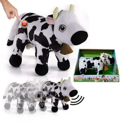 MULTIPLACE COLOMBIA - LA VACA LOLA DE PELUCHE LA GRANJA DEL ZENON CAMINA Y CANTA