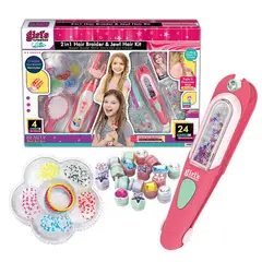 MULTIPLACE COLOMBIA - Kit de peluqueria para niñas accesorios decoraciones