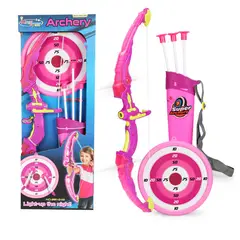 MULTIPLACE COLOMBIA - Tiro al blanco luminoso arco de flechas Rosado