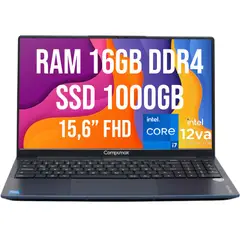 COMPUMAX - PORTATIL INTEL CORE I7 -12650H SSD 1TB RAM 16GB 15.6 FHD