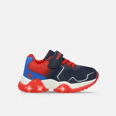 BUBBLE GUMMERS - Tenis Con Luces Para Niño Bubblegummers Azul Tavis Alpha Light