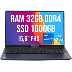 COMPUMAX - PORTATIL INTEL CORE I7-12650H SSD 1TB RAM 32GB 15.6 FHD