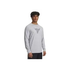 UNDER ARMOUR - Buzo Hombre PJT RCK BRHMA BLL LS Gris